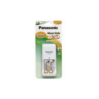 Panasonic BQ-CC06 - incarcator compact + 2 acumulatori AA