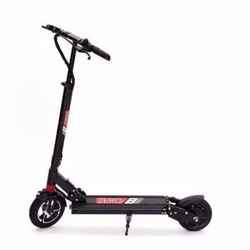 Trotineta electrica ZERO 8, Autonomie 30-35 Km, Viteza 40 Km/h, Motor 500W, Roti 8" (Negru)