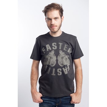 Tricou casual barbati s.Oliver negru-gri