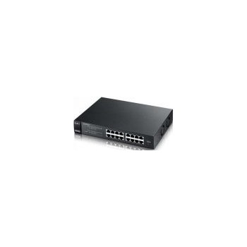 Switch ZyXEL ES1100-16P-EU0102F, 16 porturi, 10/100 Mbps
