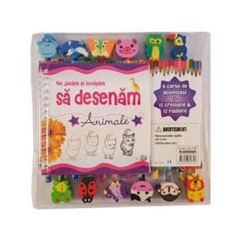 Ne jucam si invatam sa desenam animale