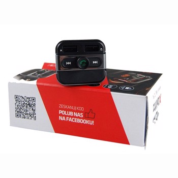 Modulator FM Xblitz X300 functie CarKit Bluetooth microfon incorporat negru