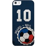 -10% Muvit Husa Capac spate Brazilia - 2014 Albastru APPLE iPhone 5s, iPhone SE