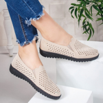Espadrile dama bej Ruselia
