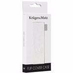 Husa Kruger Matz FLIP COVER ALB LIVE KRUGER&MATZ