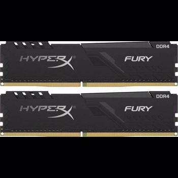 Memorie Kingston HyperX Fury Black 16GB DDR4 2400 MHz CL15 Dual Channel Kit