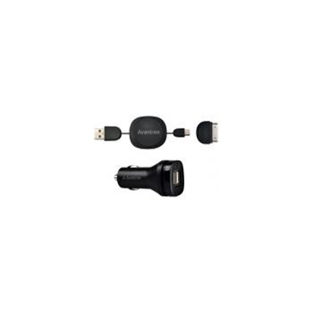 Incarcator auto Avantree Dual USB CGST-09, Black