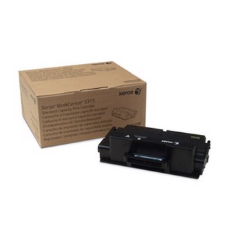 XEROX Black Standard Capacity Toner Cartridge, Workcentre 3315, 2.3k 106R02308