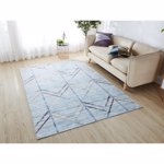 COVOR CU PRINT DIGITAL 3D 70X140 CM ASH