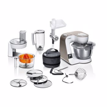 Robot de bucatarie Bosch MUM5XW40, 7 trepte + Impuls, 1000W, bol 3.9 litri, alb