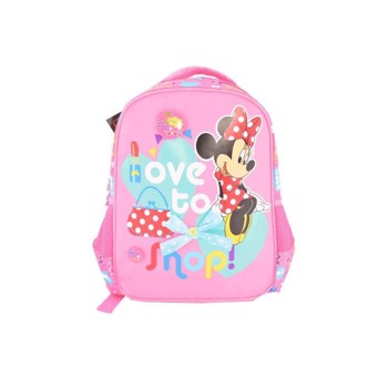 Ghiozdan Minnie Mouse Love, gradinita, roz, 35 cm, Pigna