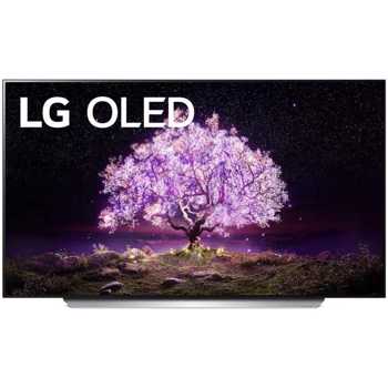 Televizor LED LG Smart TV OLED65C12LA Seria C1 164cm argintiu-alb 4K UHD HDR