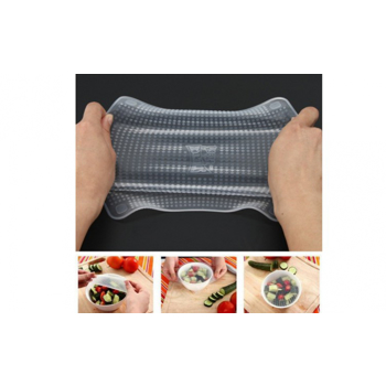 Set de 4 folii de silicon reutilizabile - pentru bucatarie