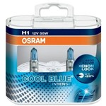Set 2 buc Bec H1 CoolBlue Intense Osram 12V