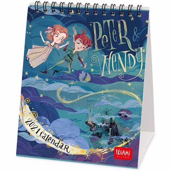 Calendar 2021 - Peter and Wendy, 12x14.5 cm