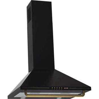 Hota decorativa GORENJE WHC63CLB, 1 motor, 650 m3/h, L 60 cm, negru