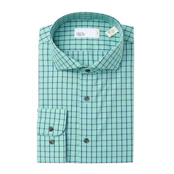 Imbracaminte Barbati Nordstrom Rack Check Trim Fit Dress Shirt GREEN CLIMBER