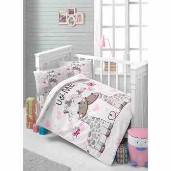 Set lenjerie de pat pentru copii Patik, din bumbac ranforce 100 procente, 100 x 150 cm, 170PTK2011