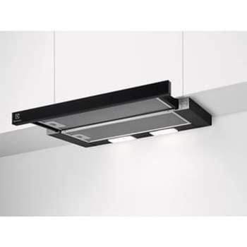 Hota incorporabila telescopica ELECTROLUX LFP316FB, 1 motor, 370 m3/h, L 60 cm, negru