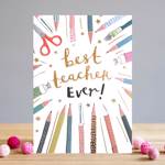 Felicitare - Best Teacher Ever
