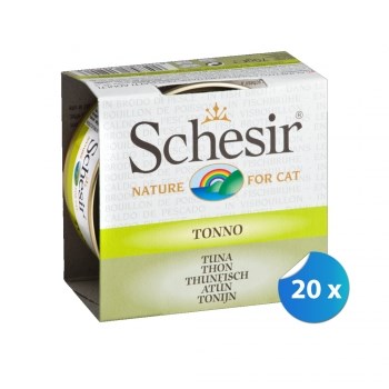 Pachet Schesir Cat Ton in Supa 20 x 70 g