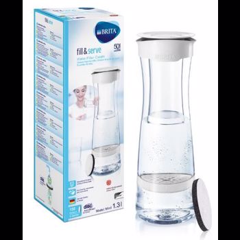 Carafa filtranta Brita Fill and Serve 1.3L Transparent BR1020115