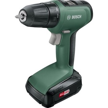 Masina de gaurit si insurubat (bormasina) cu acumulator Bosch UniversalDrill 18, 18 V, 1.5 AH, 1450 RPM, 30 Nm, accesorii incluse