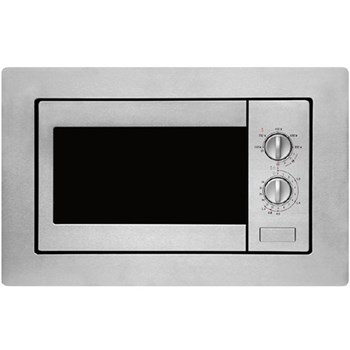 Hansa Cuptor cu microunde incorporabil, inox, capacitate 20L, control mecanic, timer mecanic pana la 35 min,semnal sonor finali
