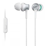 Casti audio In-ear Sony MDREX450APW, cu control telefon, Alb