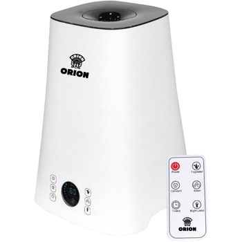 Umidificator de aer ultrasonic Orion OUH-19, capacitate 5L, temporizator cu ionizare, telecomanda, alb
