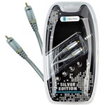 CABLETECH CABLU 1RCA-1RCA 0.5M COAXIAL SILVER EDITION C