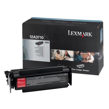 Toner, black, LEXMARK 12A3710