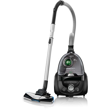 Philips Aspirator fara sac PowerPro Active FC8645/91, 1.7 l, Tub metalic telescopic, EPA 10, Negru