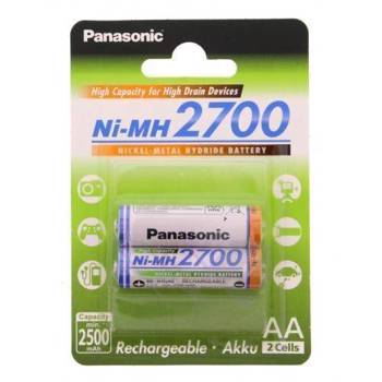 Acumulatori AA Panasonic Ni-Mh 2700mAh 2buc