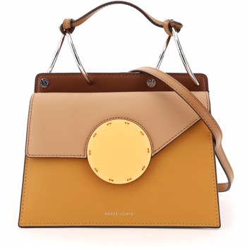 Danse Lente Phoebe Bis Leather Bag PHOEBE BIS Culoarea OCHRE PUMPKIN BM7853617