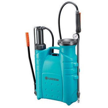 Pompa pentru stropit Gardena cu piston si manometru, 12 l