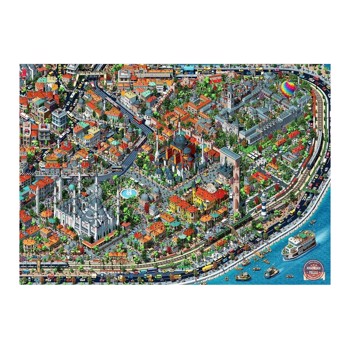 Puzzle Anatolian - Fractal Istanbul, 3.000 piese (ANA.4913)