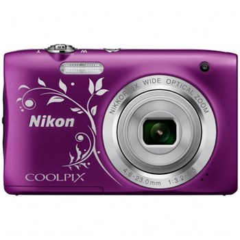 Aparat foto compact Nikon Coolpix S2900, Violet + Card 4GB + Husa