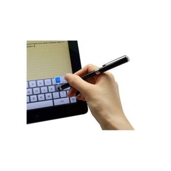 Avantree 2 in 1 Universal Capacitive Touch Screen Pen & Ball Pen negru - creion capacitiv