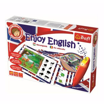 Joc educativ trefl invata engleza cu jocul cu stilou electronic