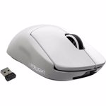 Mouse gaming wireless Logitech Pro X Superlight, ultrausor 63g, senzor LightSpeed Hero 25K DPI, Alb