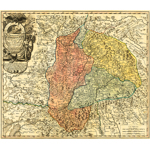 Harta Transilvania 1730