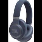 Casti Stereo JBL LIVE 650BTNC, Bluetooth, Microfon (Albastru)