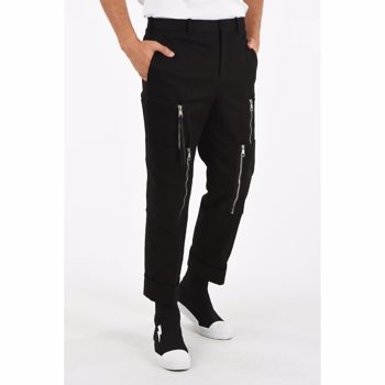 Neil Barrett Stretch Cotton Cargo Pant Culoarea BLACK BM7899454