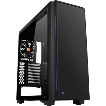 Carcasa Thermaltake Versa C23 Tenpered Glass RGB Edition Fara sursa Neagra ca-1h7-00m1wn-00