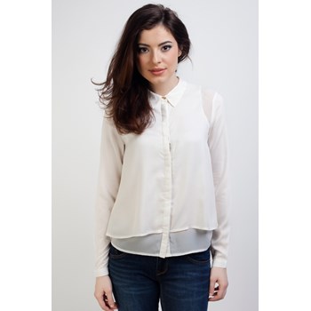 Camasa casual dama Vila alb