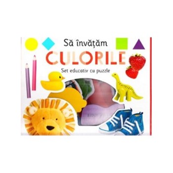 Sa invatam culorile (Set educativ cu puzzle)