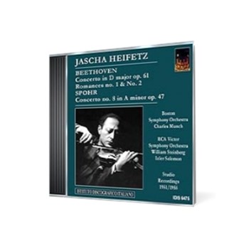 Jascha Heifetz plays Beethoven and Spohr