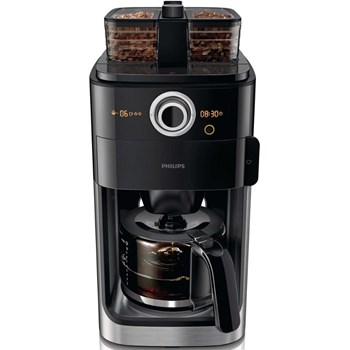 Cafetiera Philips Grind Brew HD776900 Recipient Dublu Afisaj LCD Rasnita integrata Negru hd7769/00