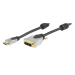 Cablu Profesional HDMI 19pin Tata - Dvi Tata 15m,hq